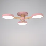 Потолочная люстра TURNA 3 Pink от ImperiumLoft