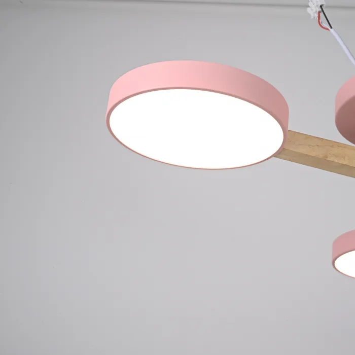 Потолочная люстра TURNA 3 Pink от ImperiumLoft