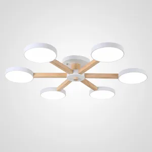 Потолочная люстра TURNA 6 White