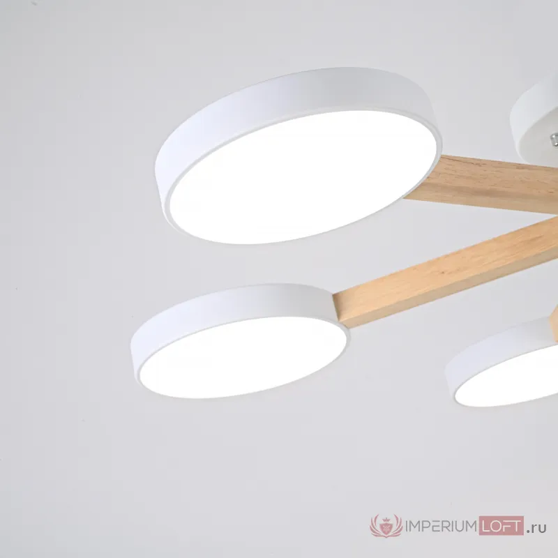 Потолочная люстра TURNA 6 White от ImperiumLoft