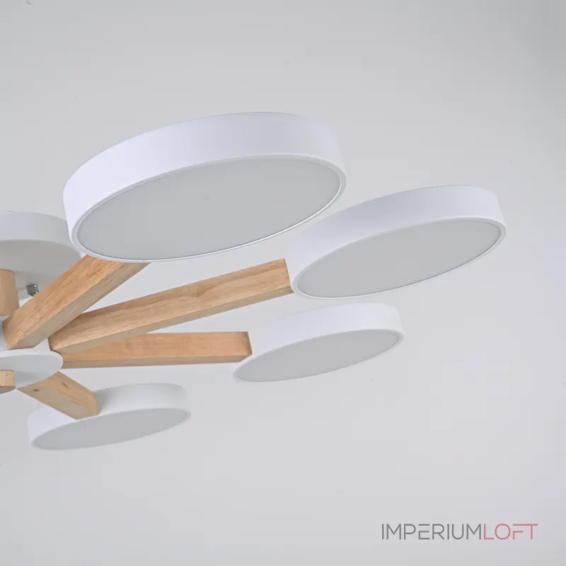 Потолочная люстра TURNA 8 White от ImperiumLoft Потолочная люстра TURNA 8 White от ImperiumLoft