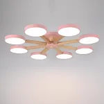 Потолочная люстра TURNA 8 Pink от ImperiumLoft
