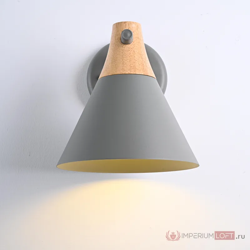 Настенный светильник NOD WALL Gray от ImperiumLoft