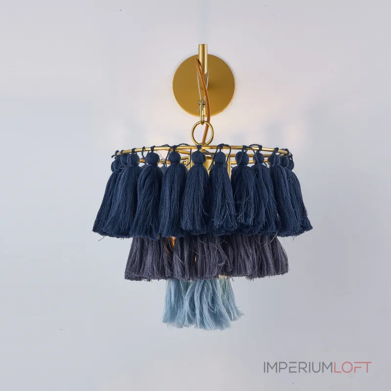 Настенный светильник TASSEL WALL Синий градиент от ImperiumLoft