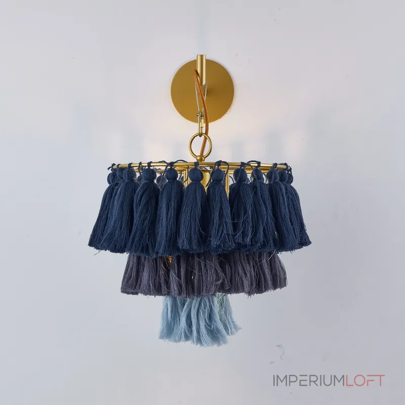 Настенный светильник TASSEL WALL Синий градиент от ImperiumLoft