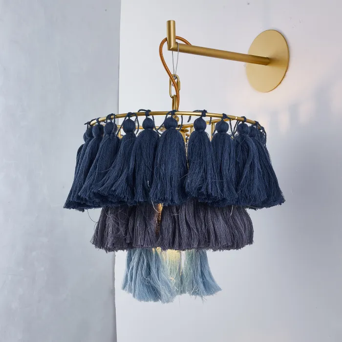 Настенный светильник TASSEL WALL Синий градиент от ImperiumLoft