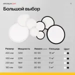 Потолочный светильник SLIM D18 Черный от ImperiumLoft