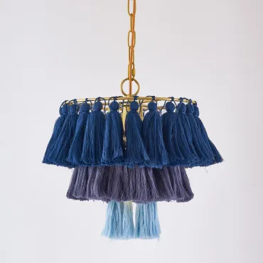 Подвесной светильник TASSEL Синий от ImperiumLoft