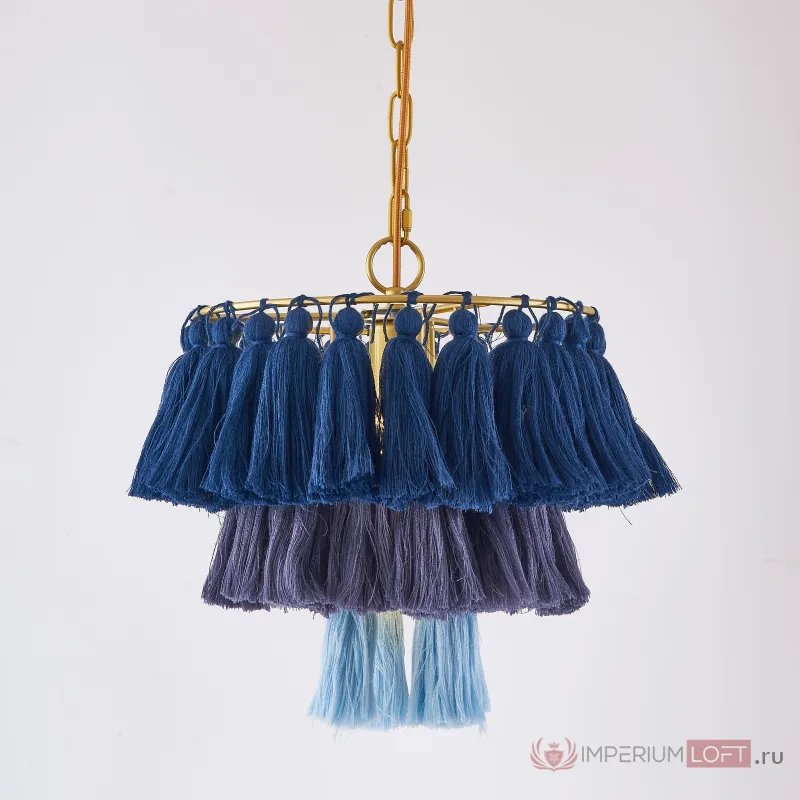 Подвесной светильник TASSEL Синий от ImperiumLoft