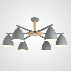 Потолочная люстра NOA 6 Gray