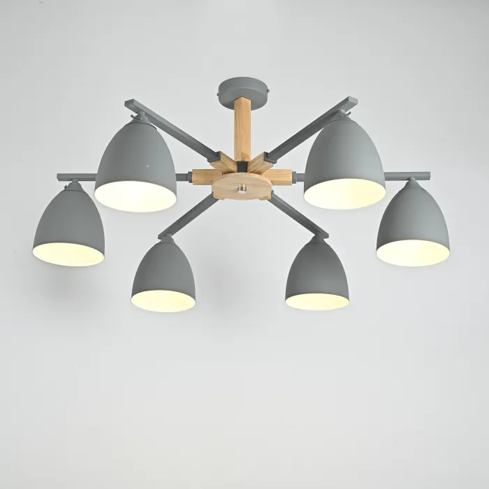 Потолочная люстра NOA 6 Gray by ImperiumLoft от ImperiumLoft