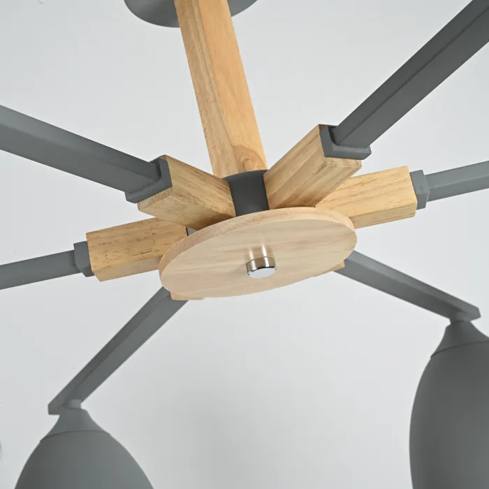 Потолочная люстра NOA 6 Gray by ImperiumLoft от ImperiumLoft