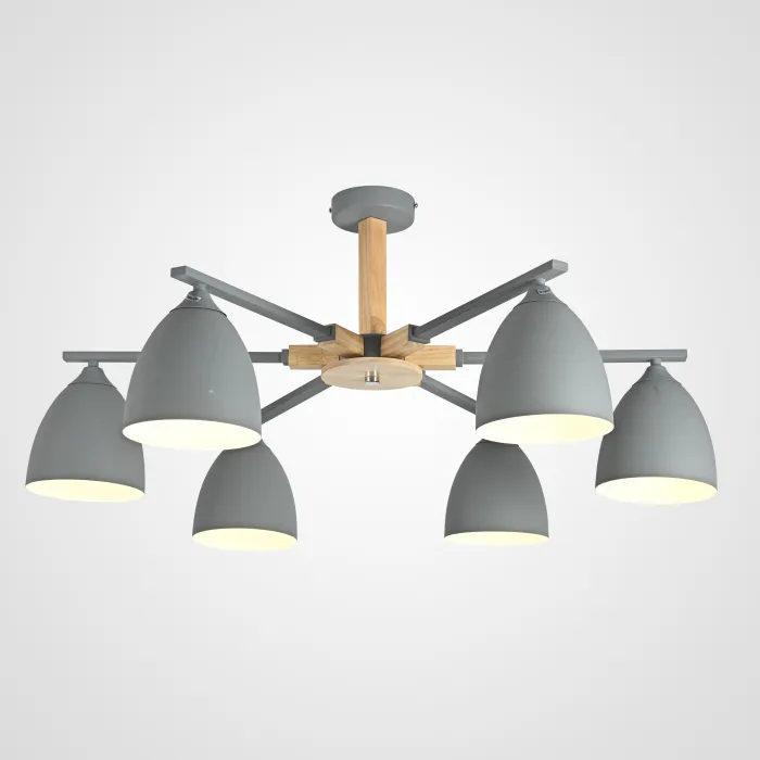 Потолочная люстра NOA 6 Gray by ImperiumLoft от ImperiumLoft