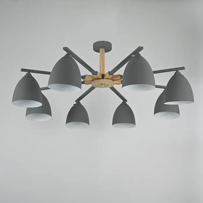 Потолочная люстра NOA 8 Gray by ImperiumLoft от ImperiumLoft