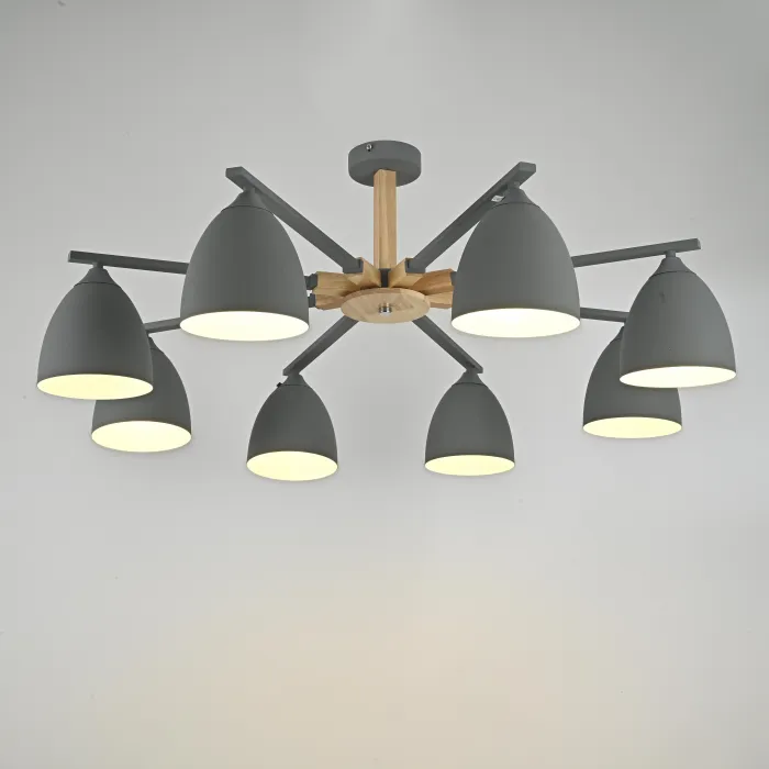 Потолочная люстра NOA 8 Gray by ImperiumLoft от ImperiumLoft