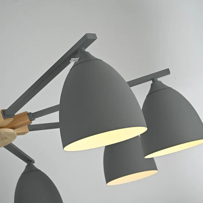 Потолочная люстра NOA 8 Gray by ImperiumLoft от ImperiumLoft
