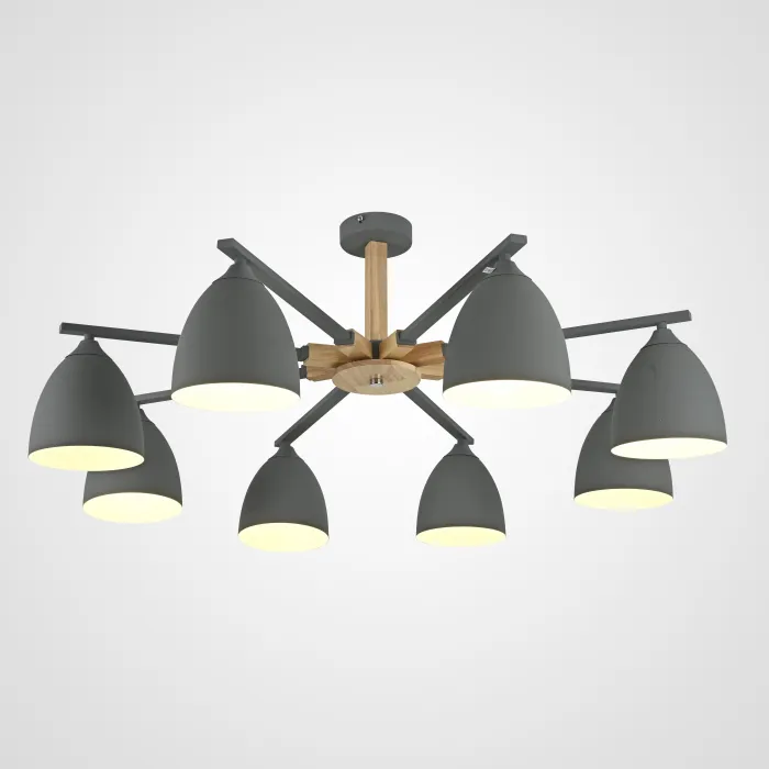Потолочная люстра NOA 8 Gray by ImperiumLoft от ImperiumLoft