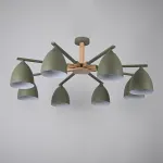Потолочная люстра NOA 8 Olive by ImperiumLoft от ImperiumLoft