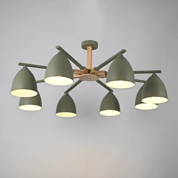Потолочная люстра NOA 8 Olive by ImperiumLoft от ImperiumLoft