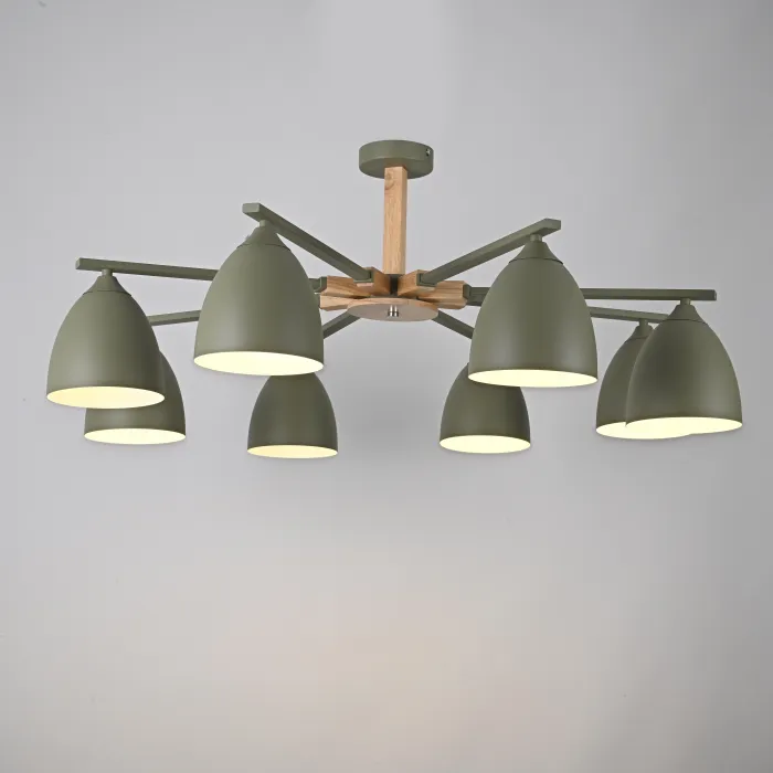 Потолочная люстра NOA 8 Olive by ImperiumLoft от ImperiumLoft