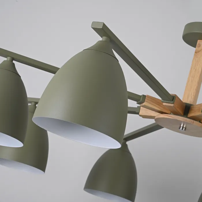 Потолочная люстра NOA 8 Olive by ImperiumLoft от ImperiumLoft