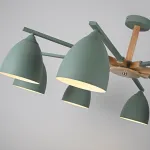 Потолочная люстра NOA 8 Mint by ImperiumLoft от ImperiumLoft