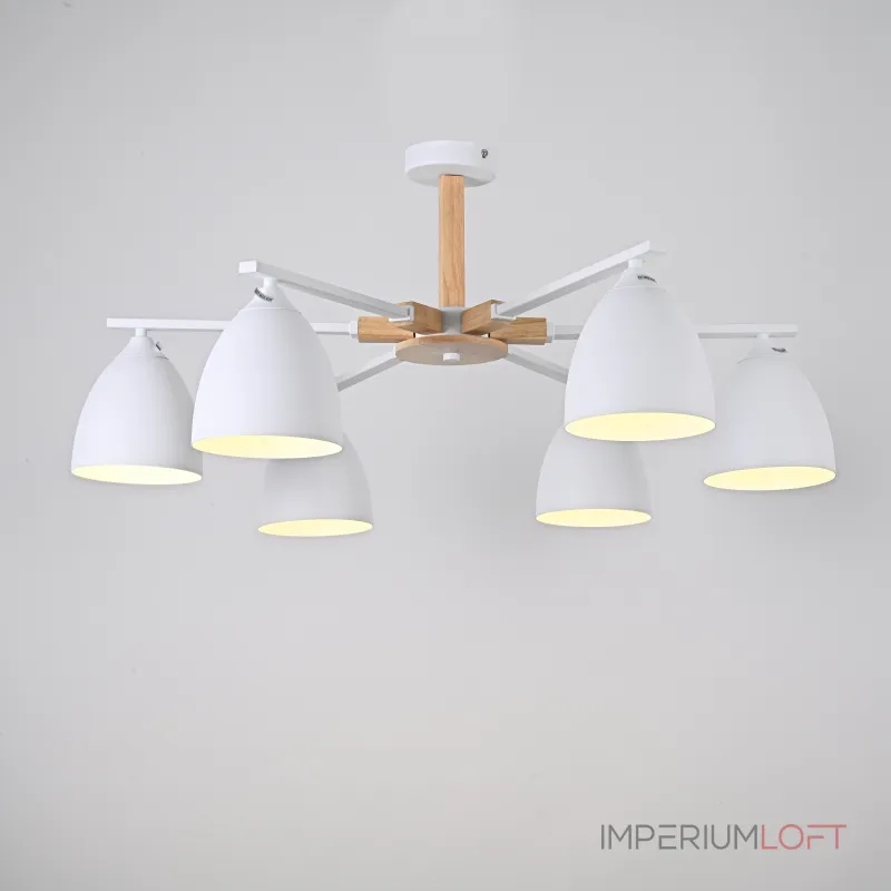 Потолочная люстра NOA 6 White Потолочная люстра NOA 6 White