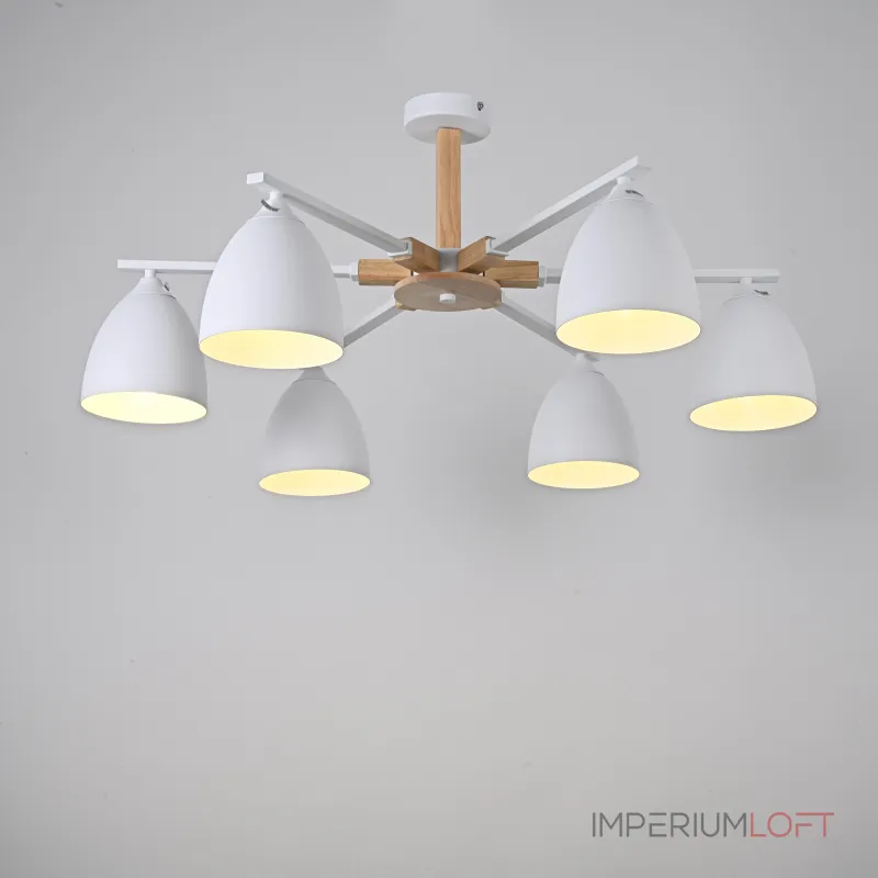 Потолочная люстра NOA 6 White Потолочная люстра NOA 6 White