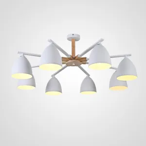 Потолочная люстра NOA 8 White