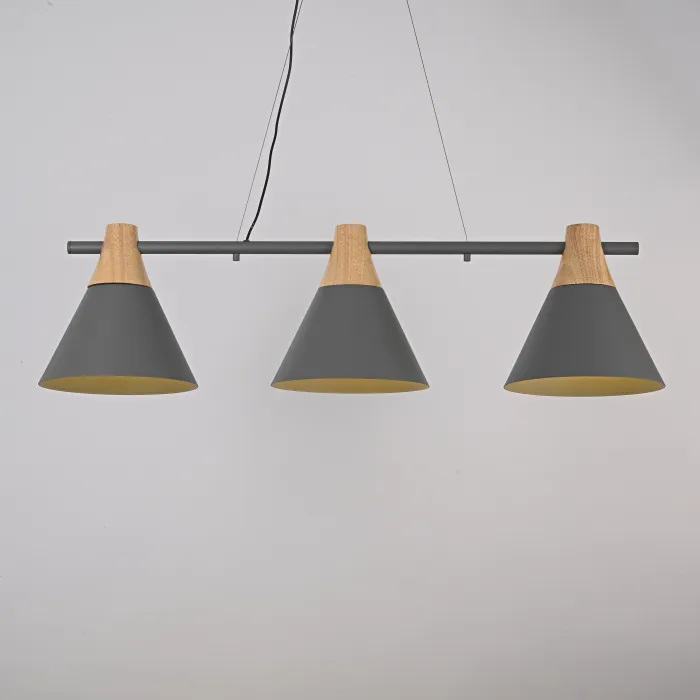 Реечный подвесной светильник NEXT Gray от ImperiumLoft