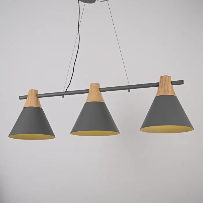 Реечный подвесной светильник NEXT Gray от ImperiumLoft