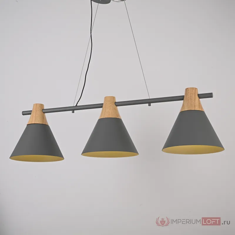 Реечный подвесной светильник NEXT Gray от ImperiumLoft