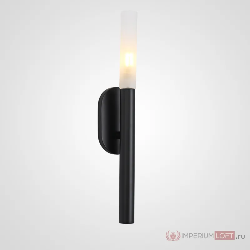 Бра Rousseau Small Bath Sconce Black от ImperiumLoft