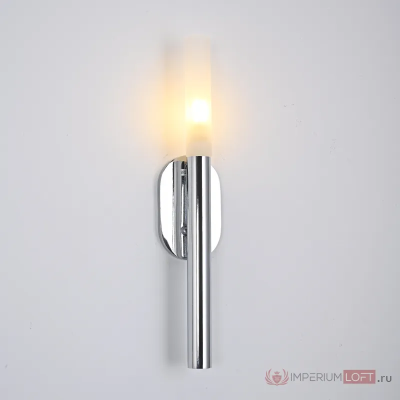 Бра Rousseau Small Bath Sconce Chrome от ImperiumLoft