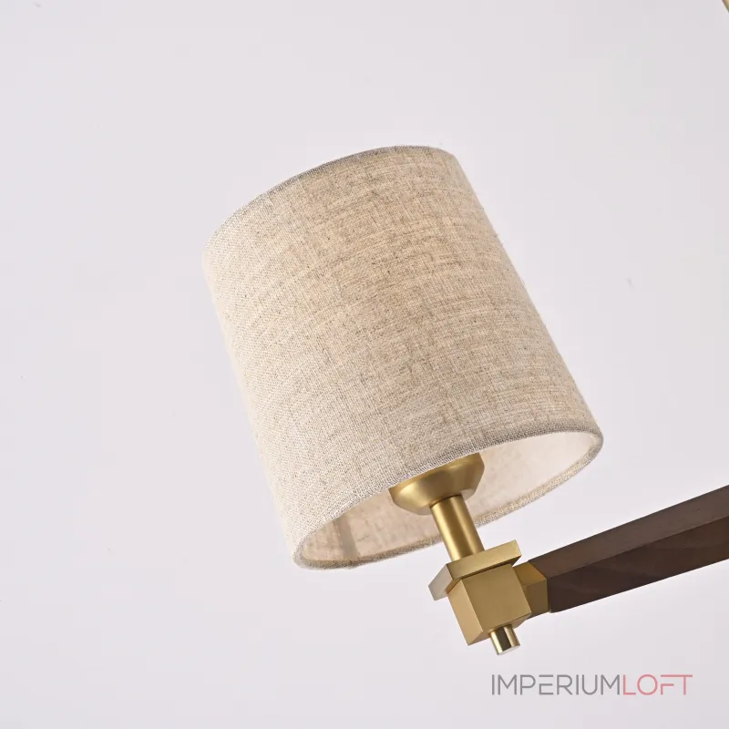 Люстра Jorgenson D70 Beige/Dark wood от ImperiumLoft