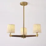 Люстра Jorgenson D70 Beige/Dark wood от ImperiumLoft