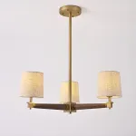 Люстра Jorgenson D70 Beige/Dark wood от ImperiumLoft