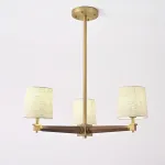 Люстра Jorgenson D70 Beige/Dark wood от ImperiumLoft