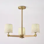 Люстра Jorgenson D70 Beige/Light wood от ImperiumLoft