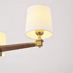 Люстра Jorgenson D70 White/Dark wood от ImperiumLoft