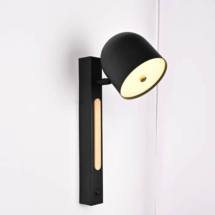 Светодиодное бра VIC WALL Black от ImperiumLoft
