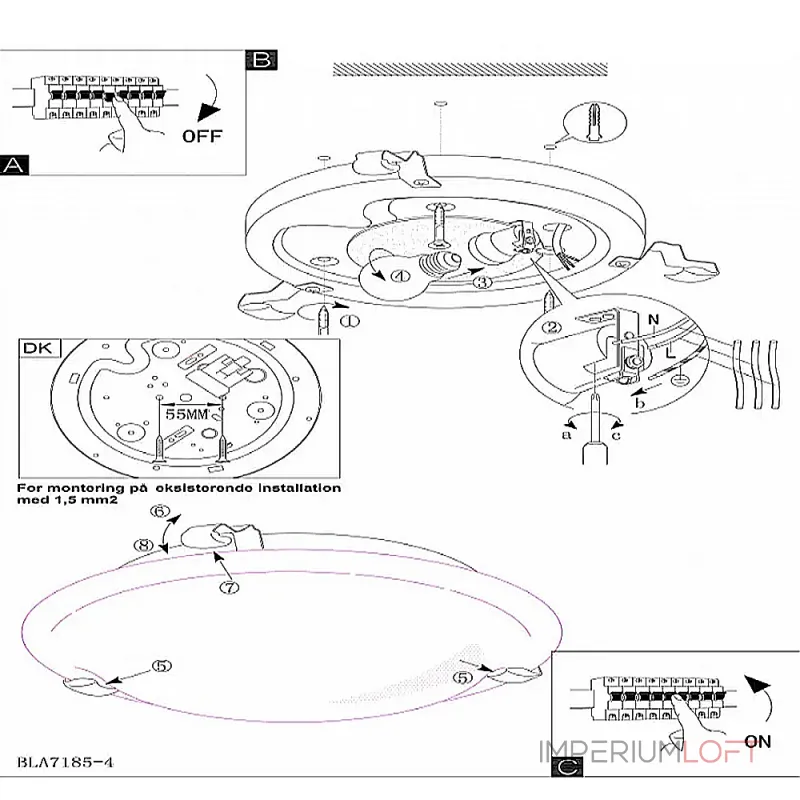 Накладной светильник Eglo ПРОМО Salome 7186 Цвет арматуры хром от ImperiumLoft Накладной светильник Eglo ПРОМО Salome 7186 Цвет арматуры хром от ImperiumLoft