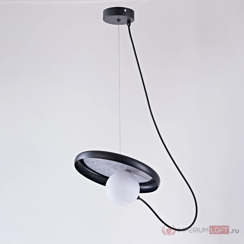 Подвесной светильник MARGOTT D25 Black от ImperiumLoft