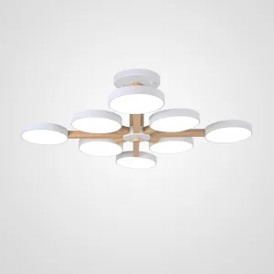 Потолочная люстра TURNA L8 White