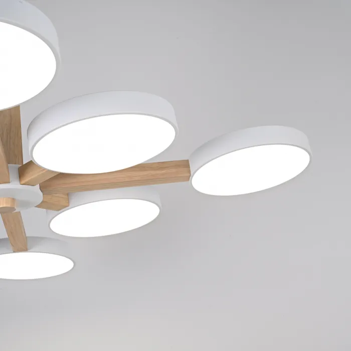 Потолочный светильник TURNA L8 White от ImperiumLoft