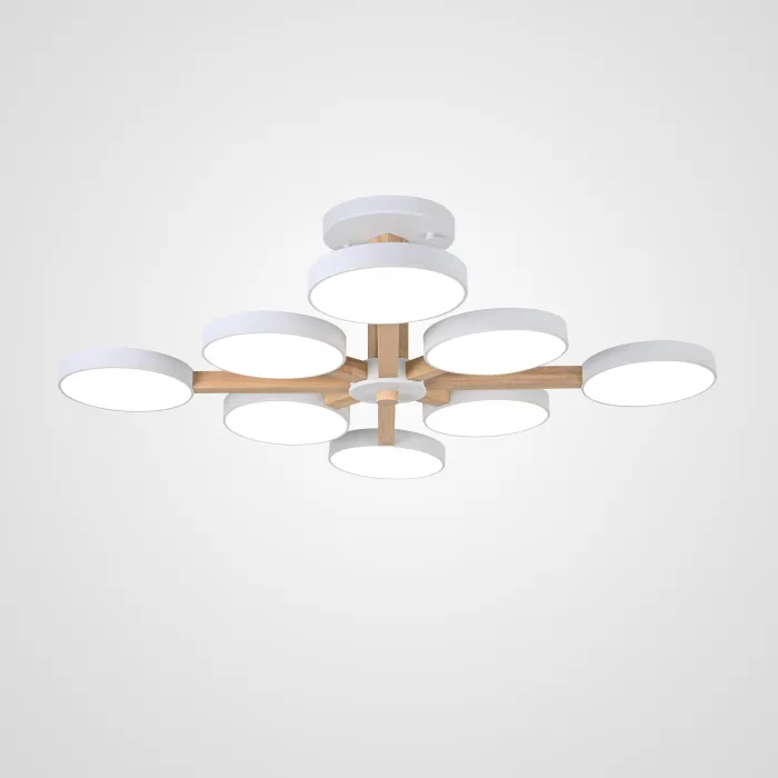 Потолочный светильник TURNA L8 White от ImperiumLoft