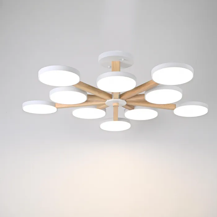 Потолочный светильник TURNA L10 White от ImperiumLoft