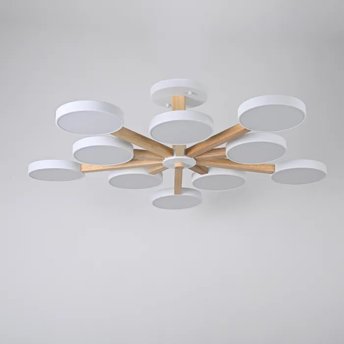 Потолочный светильник TURNA L10 White от ImperiumLoft