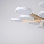 Потолочный светильник TURNA L10 White от ImperiumLoft