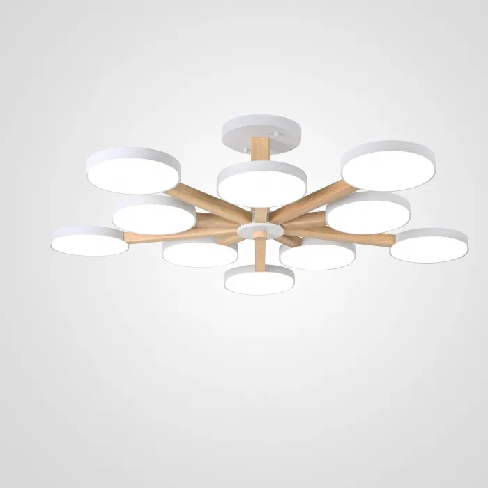 Потолочный светильник TURNA L10 White от ImperiumLoft